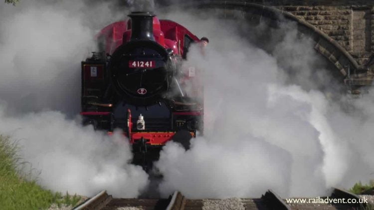 41241 on the Keighley and Worth Valley Railway