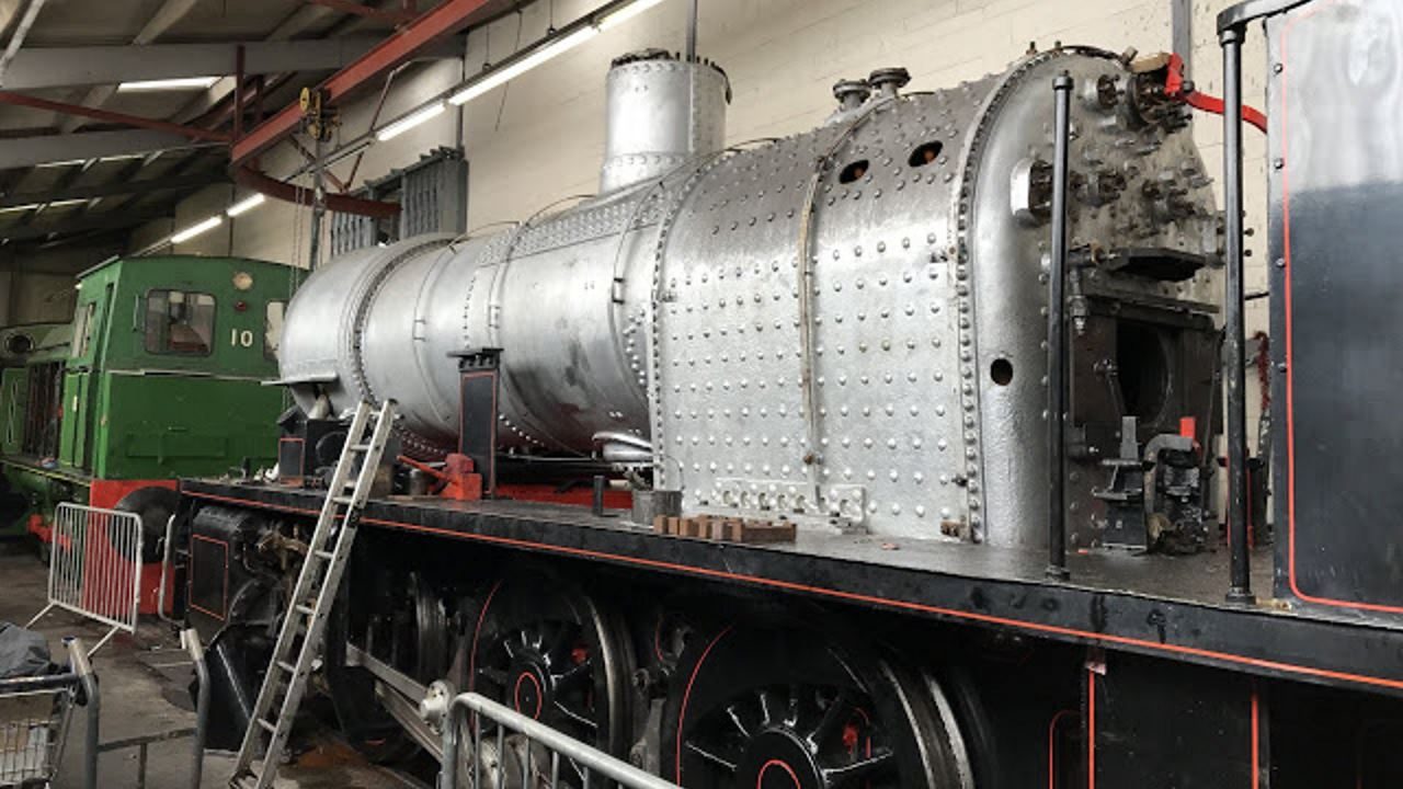 401 at the North Tyneside Railway