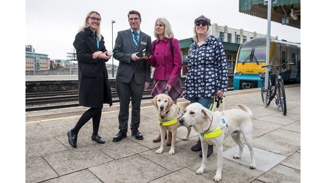 Audio assistance from Arriva Trains Wales