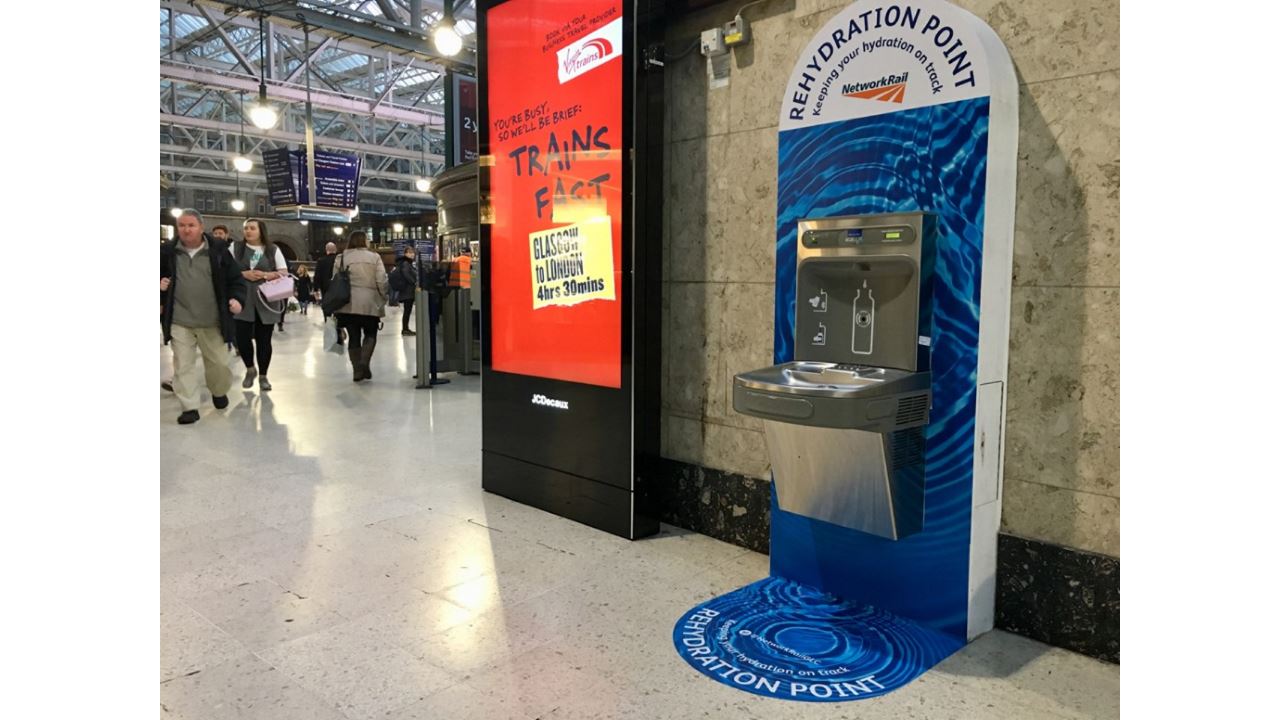 Glasgow water fountains