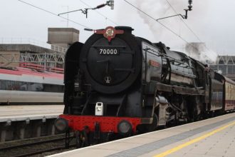 Steam locomotive to visit Dawlish with High Wycombe to Kingswear tour this Saturday