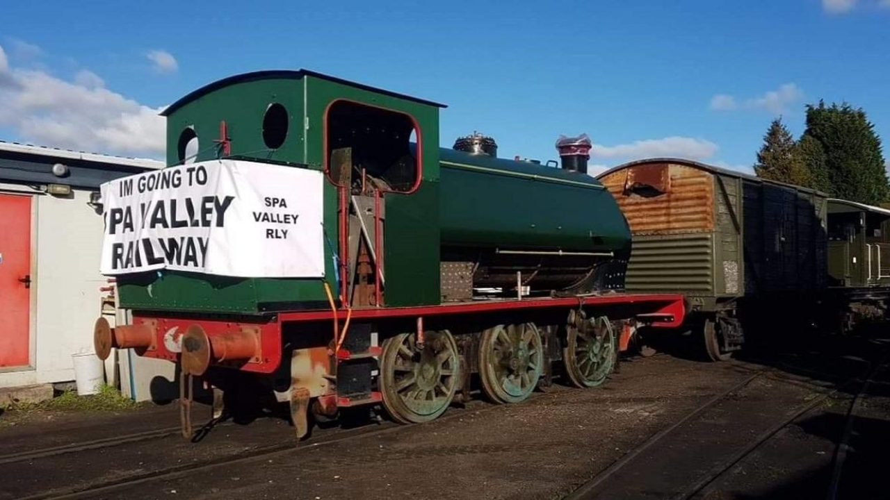 1589 "Newstead" // Credit Spa Valley Railway