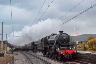 Black 5 steam locomotives to pass through Carlisle this Monday