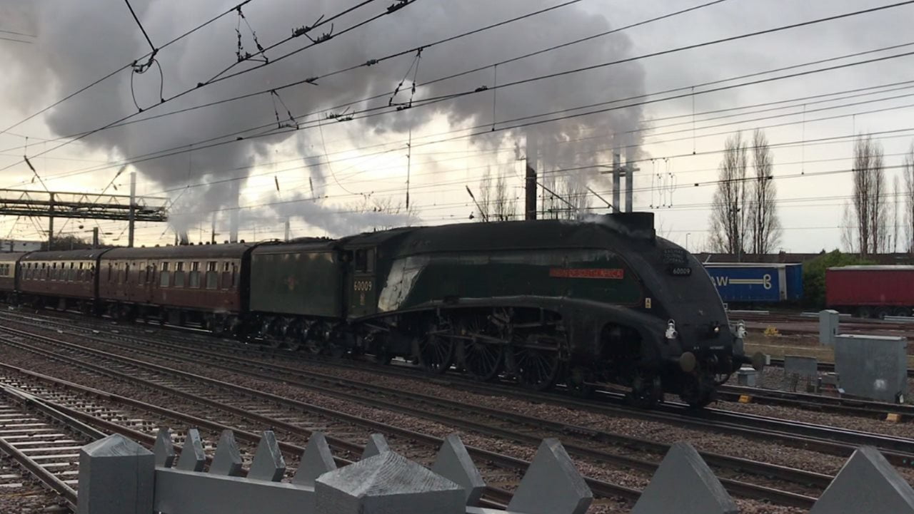 60009 Union of South Africa at Doncaster