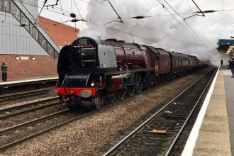 Steam locomotive 6233 Duchess of Sutherland to visit Bristol this Saturday