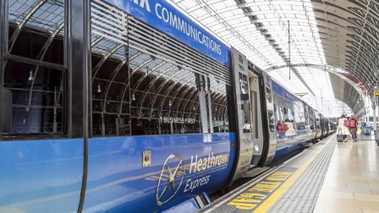 Heathrow Express at London Paddington