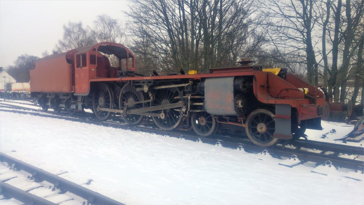 Engine and Tender Reunited // Credit The Watkinson Trust