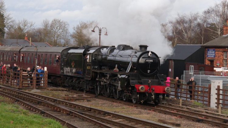 45305 at Quorn Passenger