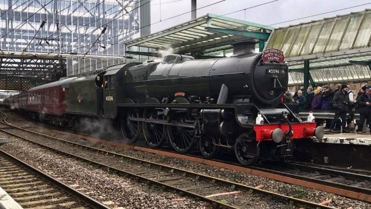 Steam locomotive 45596 'Bahamas' set for Watercress Line gala appearance