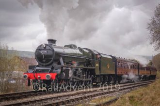 Where to see steam locomotive 45596 Bahamas on its way through Sheffield this Saturday