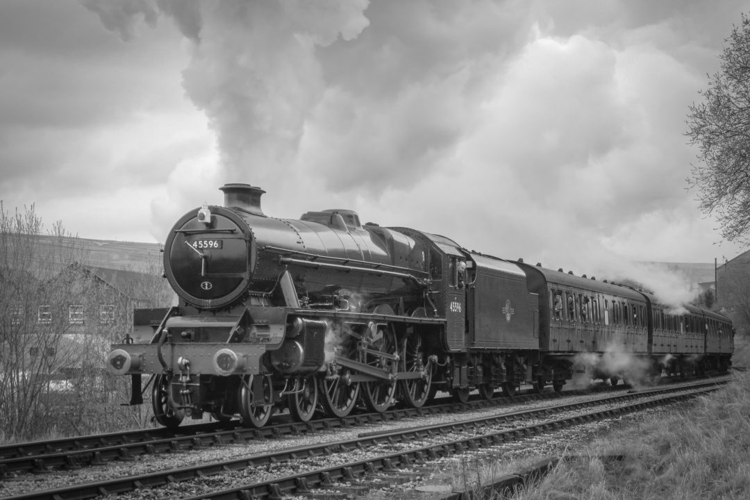 45596, Keighley, KWVR SSG 2019 (P1200495) B&W