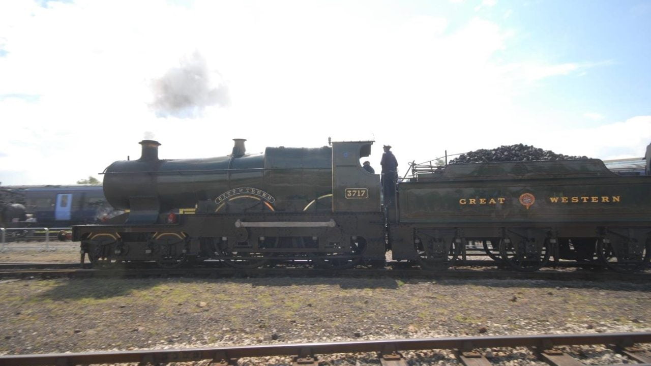 3717 "City of Truro" at NRM York 2012 Railfest // Credit Tim Hawkins