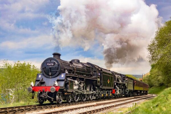 75078 and 5820 depart Keighley