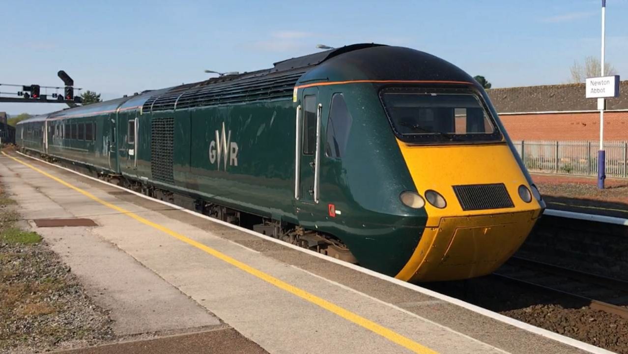 HST at Newton Abbot