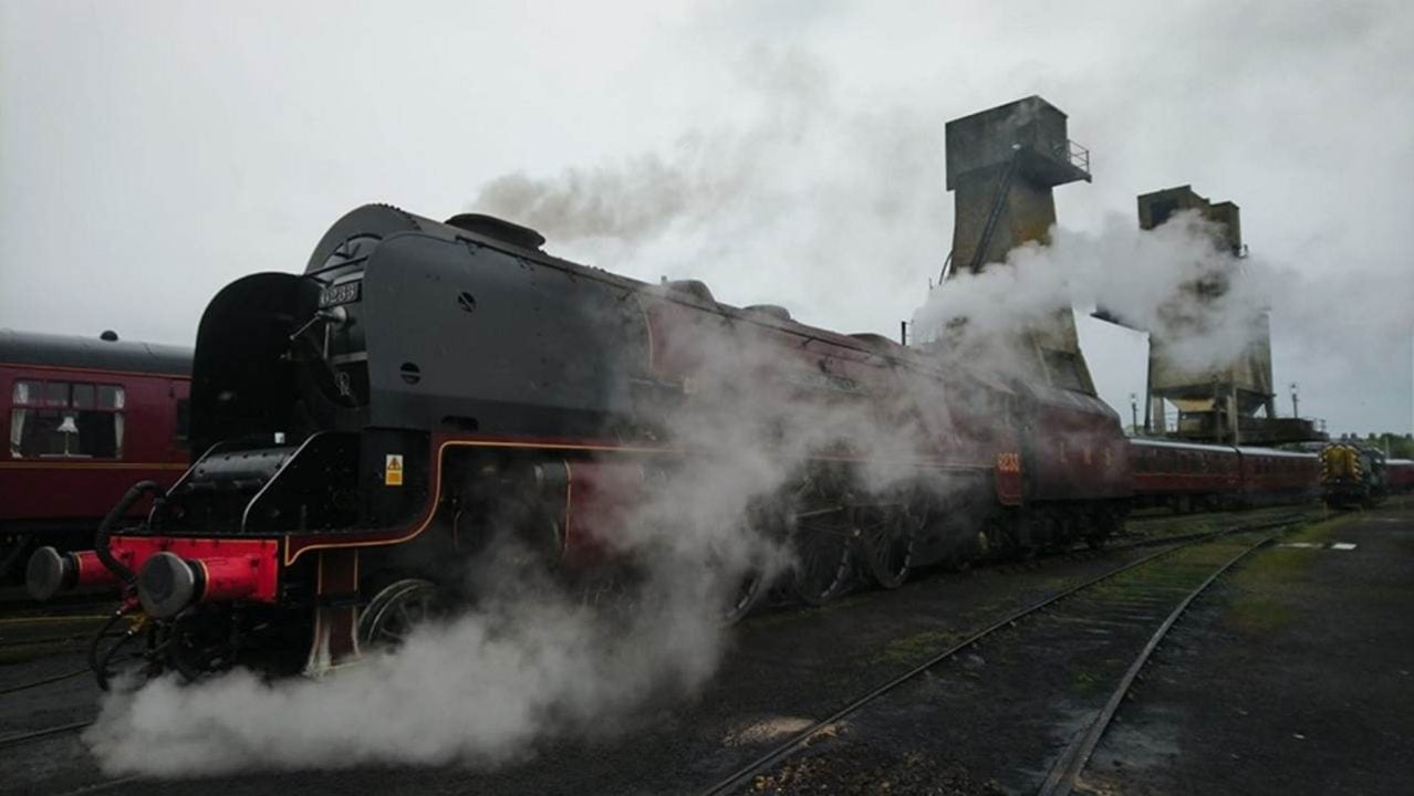 6233 Duchess of Sutherland at Carnforth