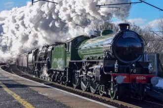 Steam locomotive 61306 Mayflower to visit Shropshire this Wednesday