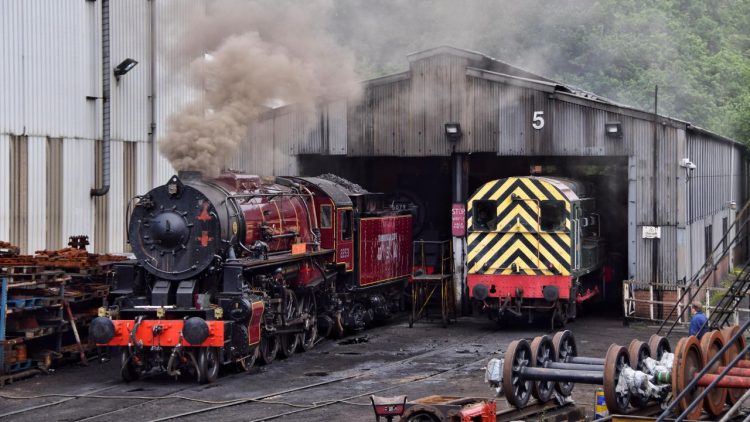 The motive power depot at Grosmont // Credit: Dan Sutcliffe