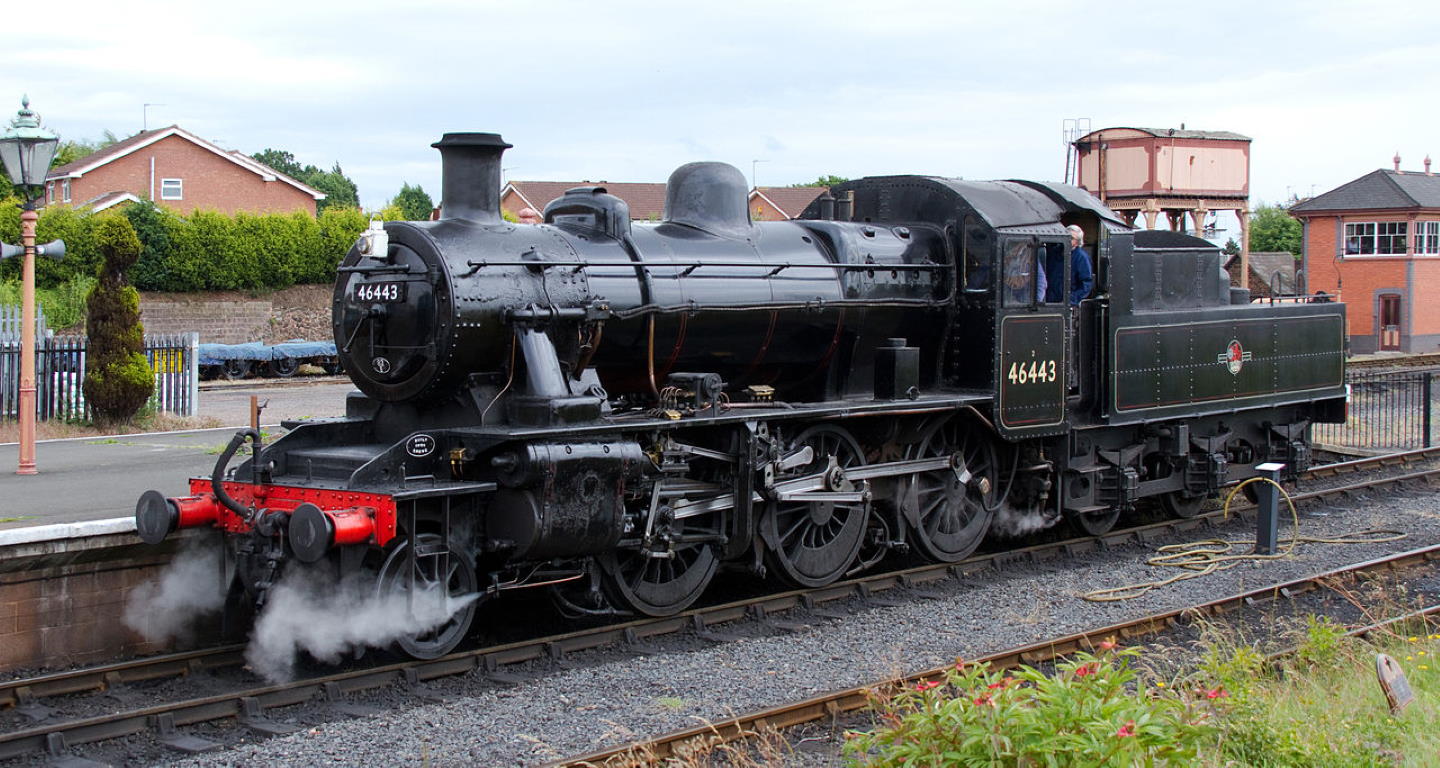 46443 at Kidderminster SVR // Credit Tony Hisgett