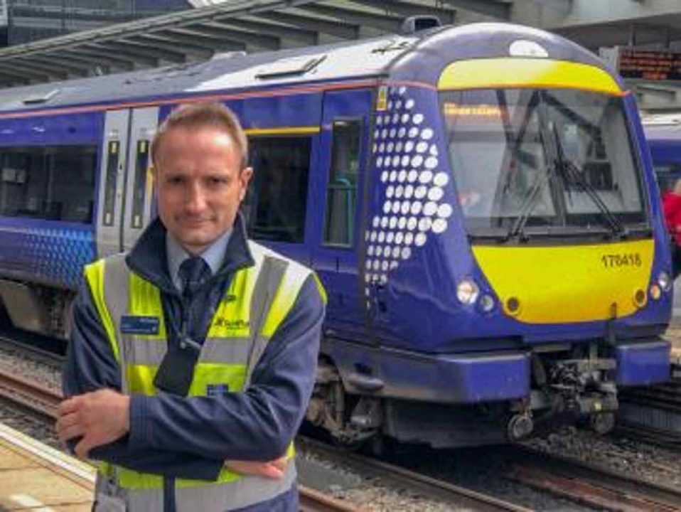 christopher harvie scotrail lifesaver award nomination