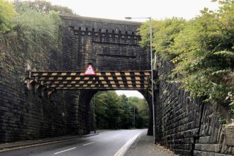 Upgrade underway for Grade 2 listed Bolton railway bridge