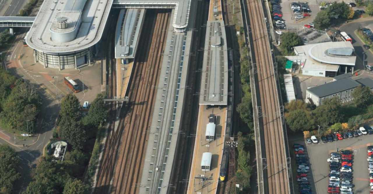 Ashford International aerial