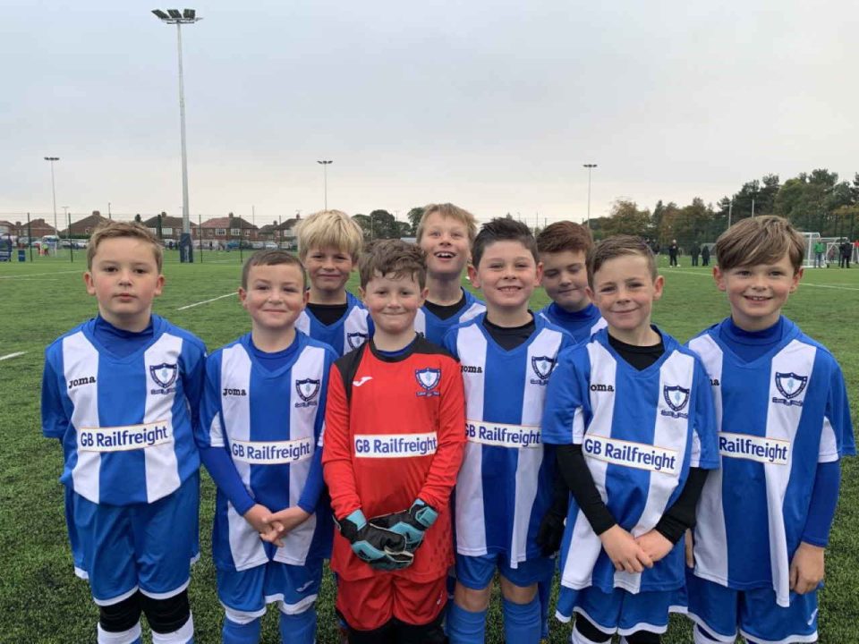 Whitley Bay F.C. Juniors under 8 football team