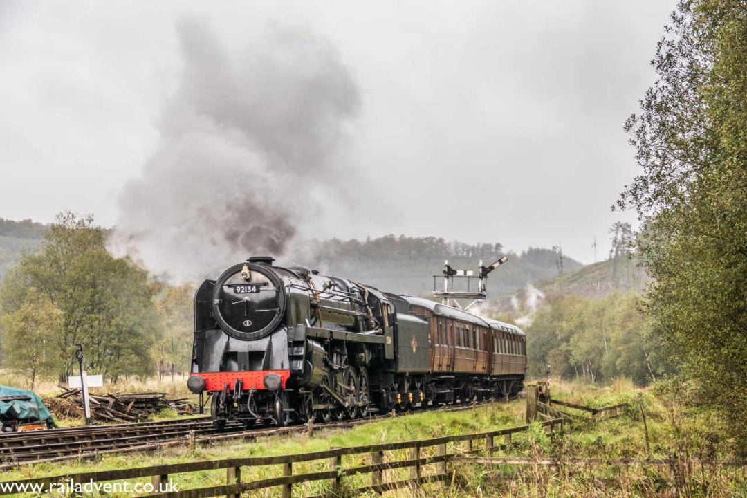 Steam locomotive 92134