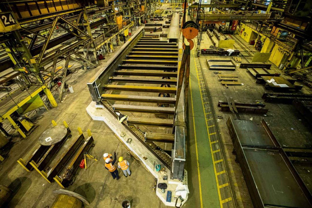 Bridge 27 construction for the North Yorkshire Moors Railway