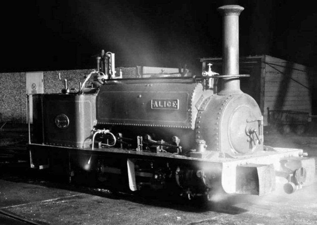 Alice at the Bala Lake Railway