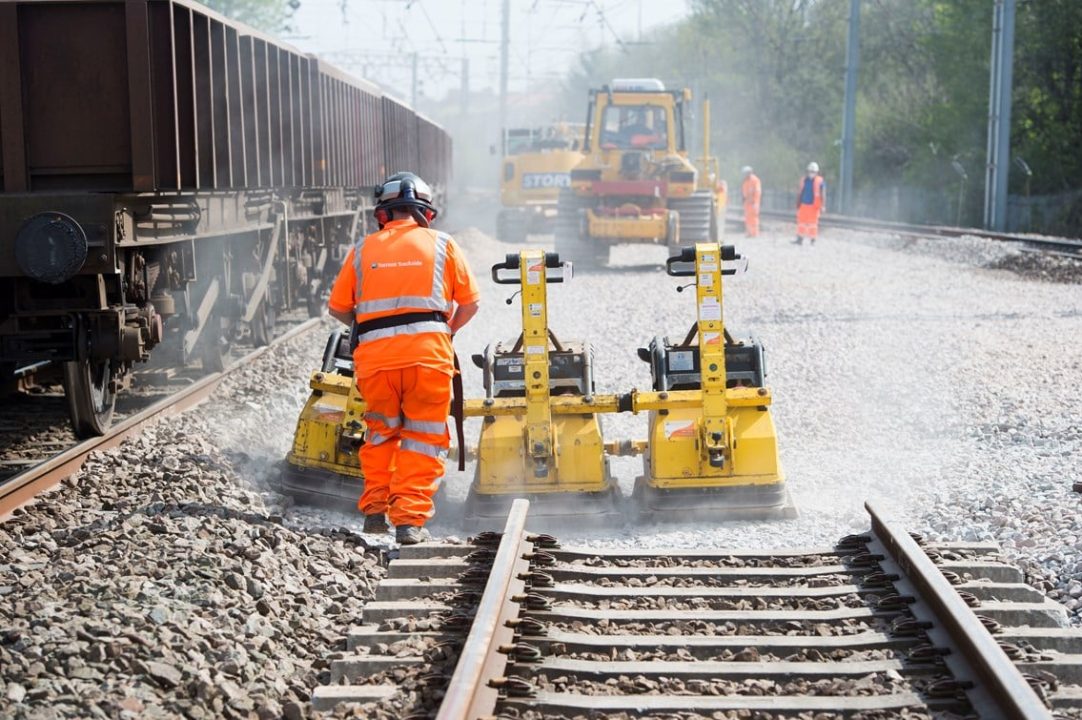 Edinburgh Haymarket junction upgrade