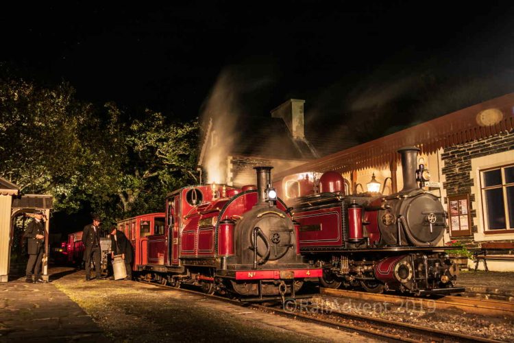 Palmerston and Merddin Emrys at Minffordd