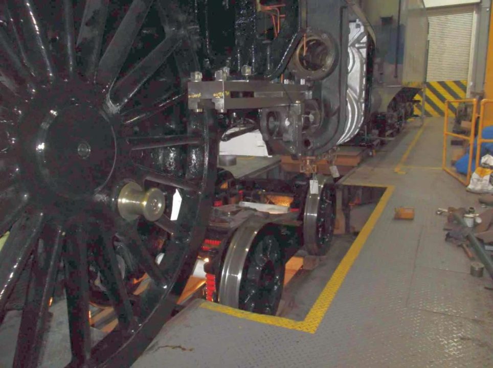 Working on the Bogie Credit // The Sir Nigel Gresley Locomotive Trust Ltd