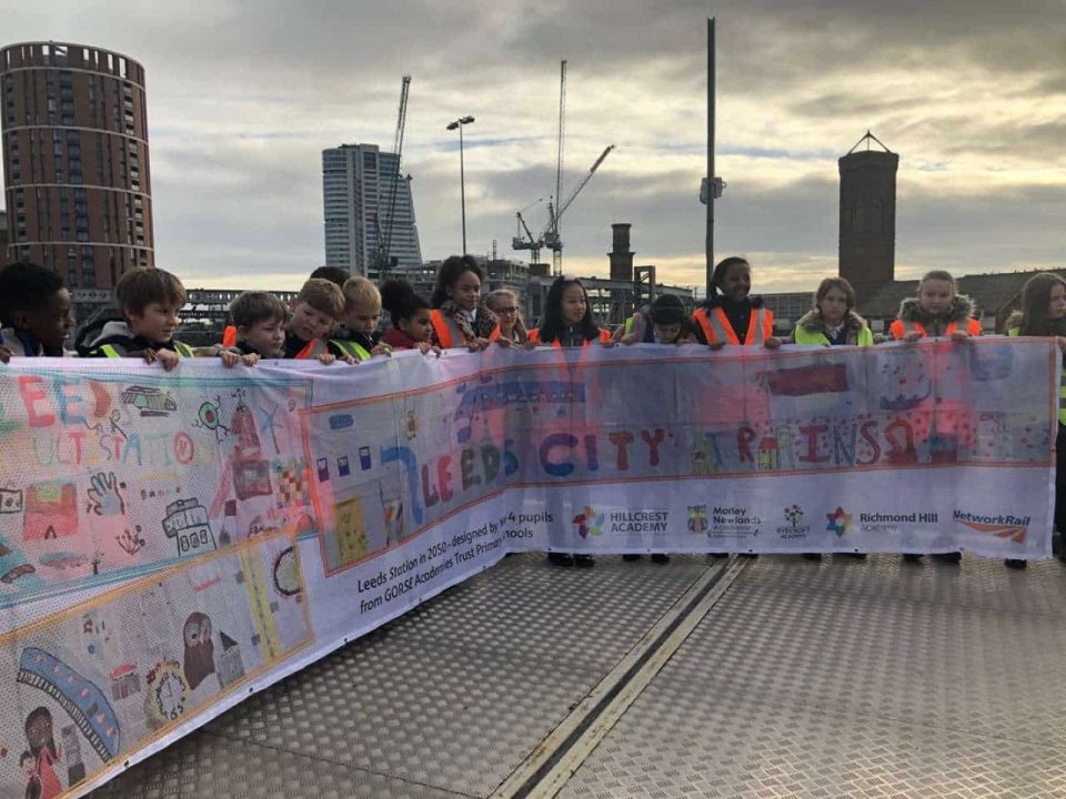 Leeds pupils have day out at railway station