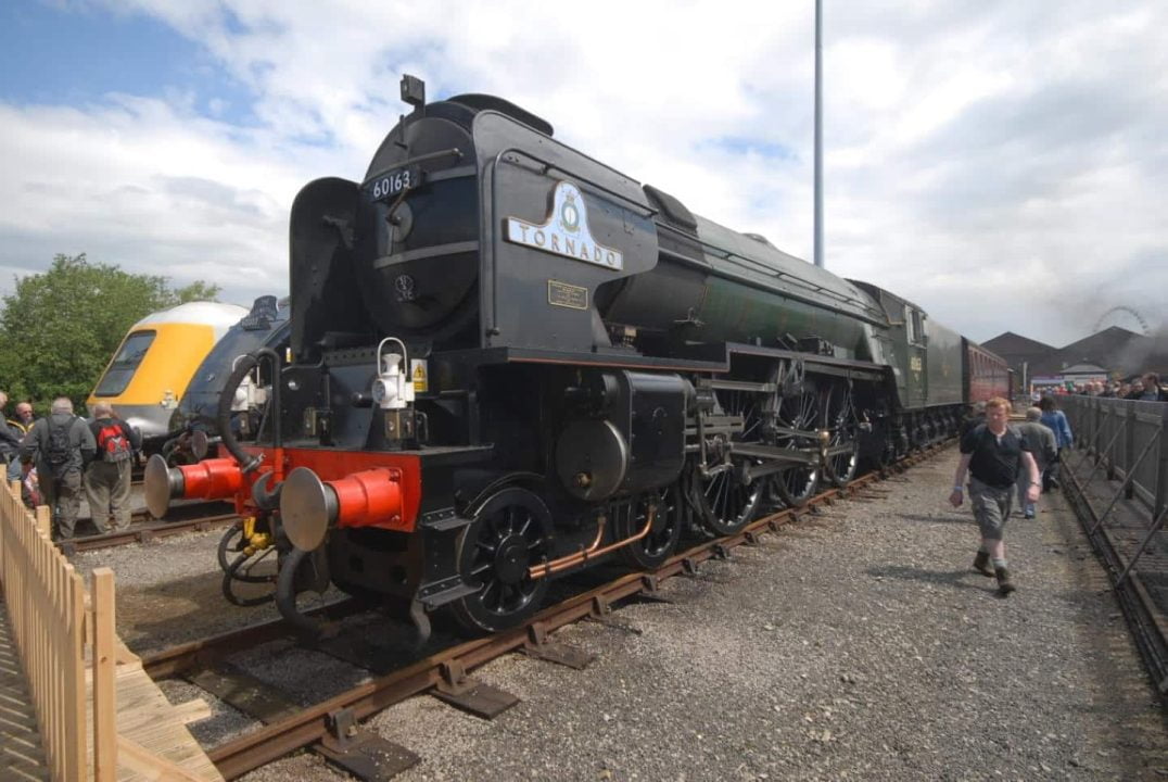 60163 "Tornado" at NRM York Railfest 2012 // Credit Tim Hawkins