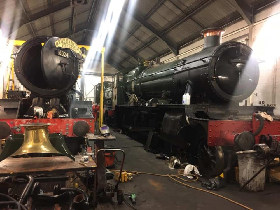 6024 "King Edward I", 7828 "Odney Manor" and 9351 // Credit Rich Hiscox‎