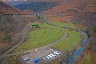 Network Rail submits plans for the temporary repair of the Glenfinnan Viaduct