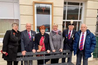 Bangor railway station welcomes World War One memorial