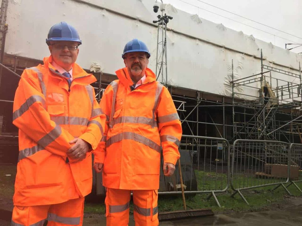 Greenock bridge work completed