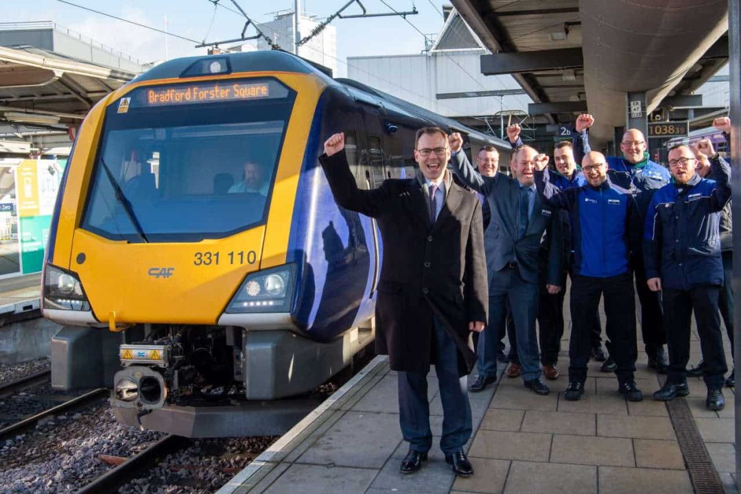 Northern introduces 75% of its brand new trains