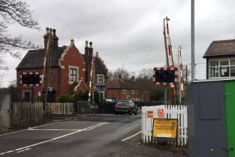 Work at Staffordshire level crossings begins