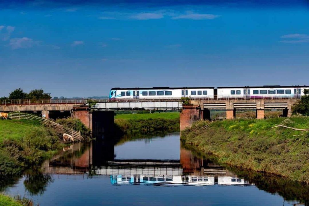 Train near Church Fenton