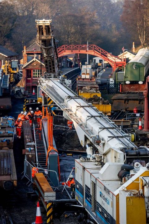 goathland station bridge works