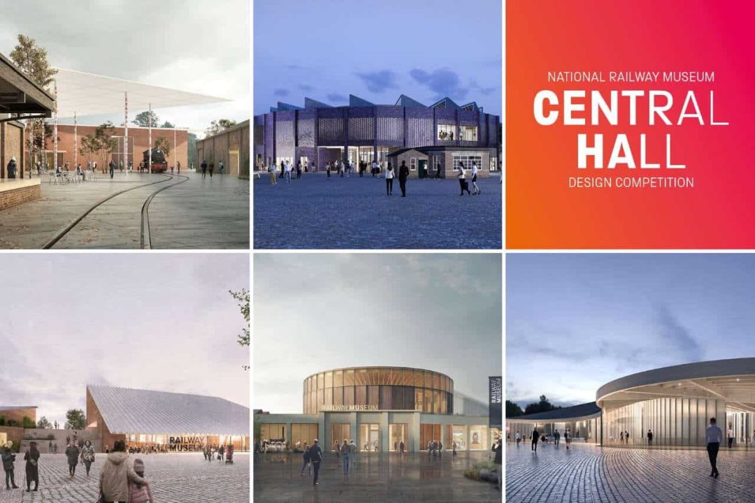 New Central Hall designs for National Railway Museum