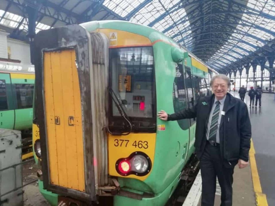 Alans farewell nearly 50 years working for the railway