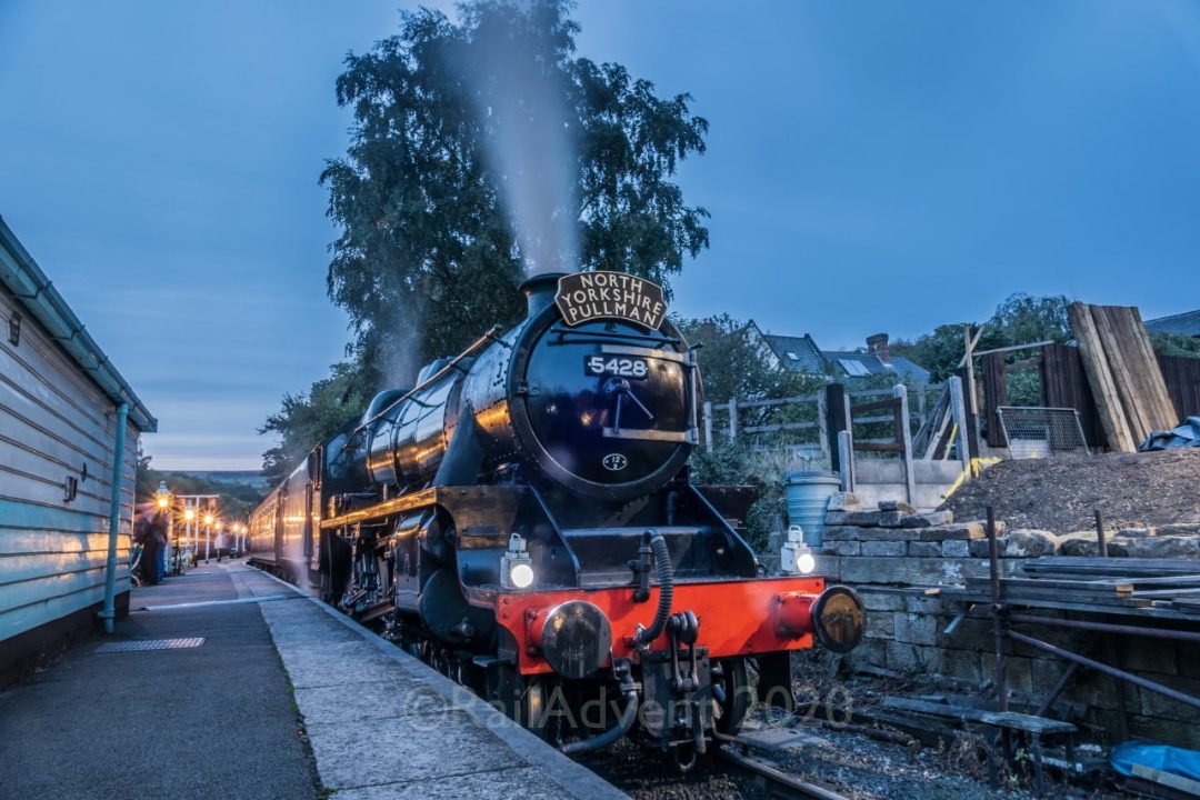 5428 Eric Treacy at Grosmont on the North Yorkshire Moors Railway