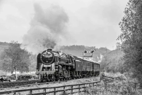 BR 9F No. 92134 approaching Levisham - North Yorkshire Moors Railway - Image 2