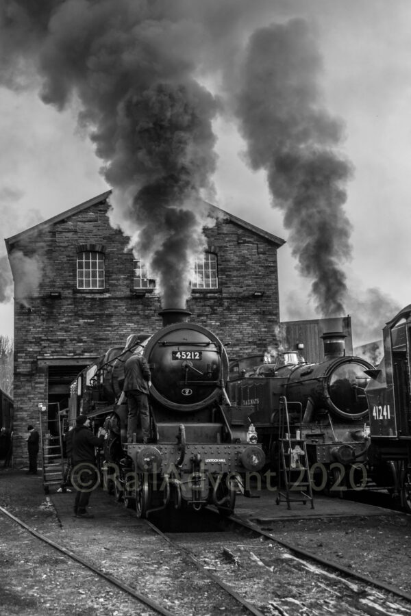 45212 at the Keighley and Worth Valley Railway