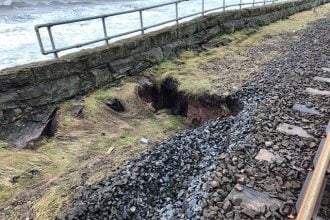 Bridge to be replaced on Cumbrian Coast line after storm damage