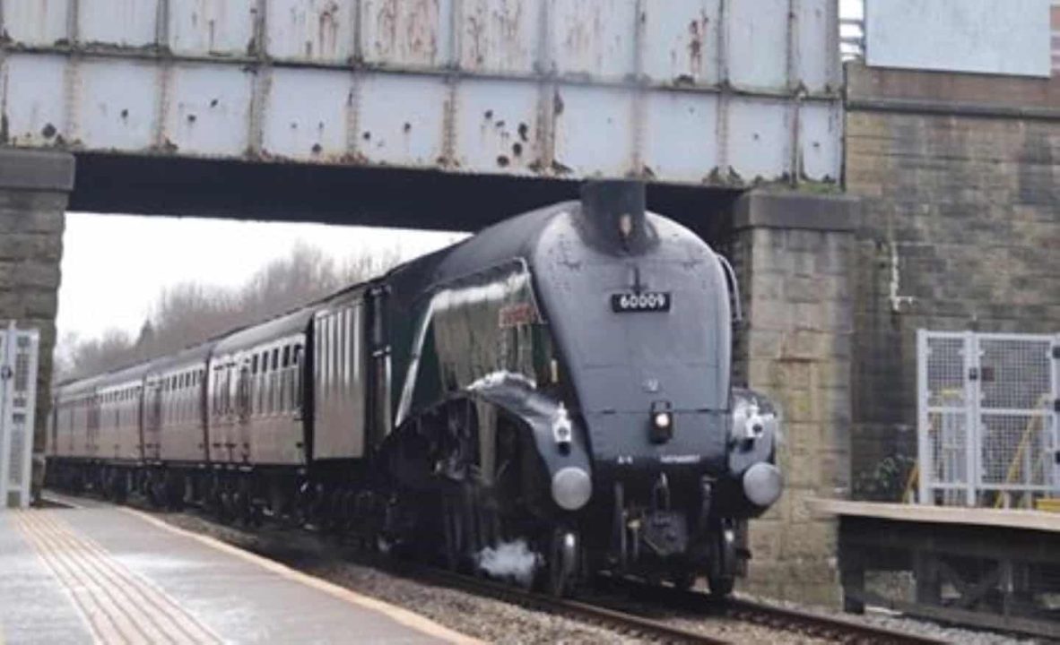 60009 "Union of South Africa" on its Last Mainline Tour at Goldthorpe in South Yorkshire // Credit Cameron White