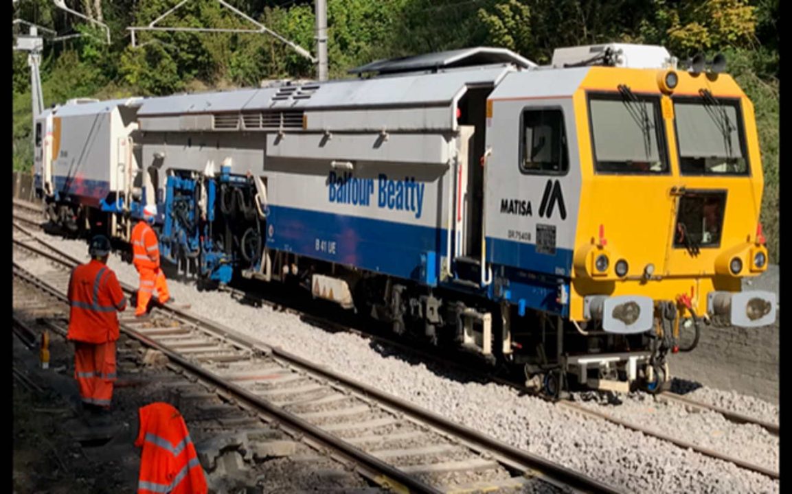 Billericay track renewals